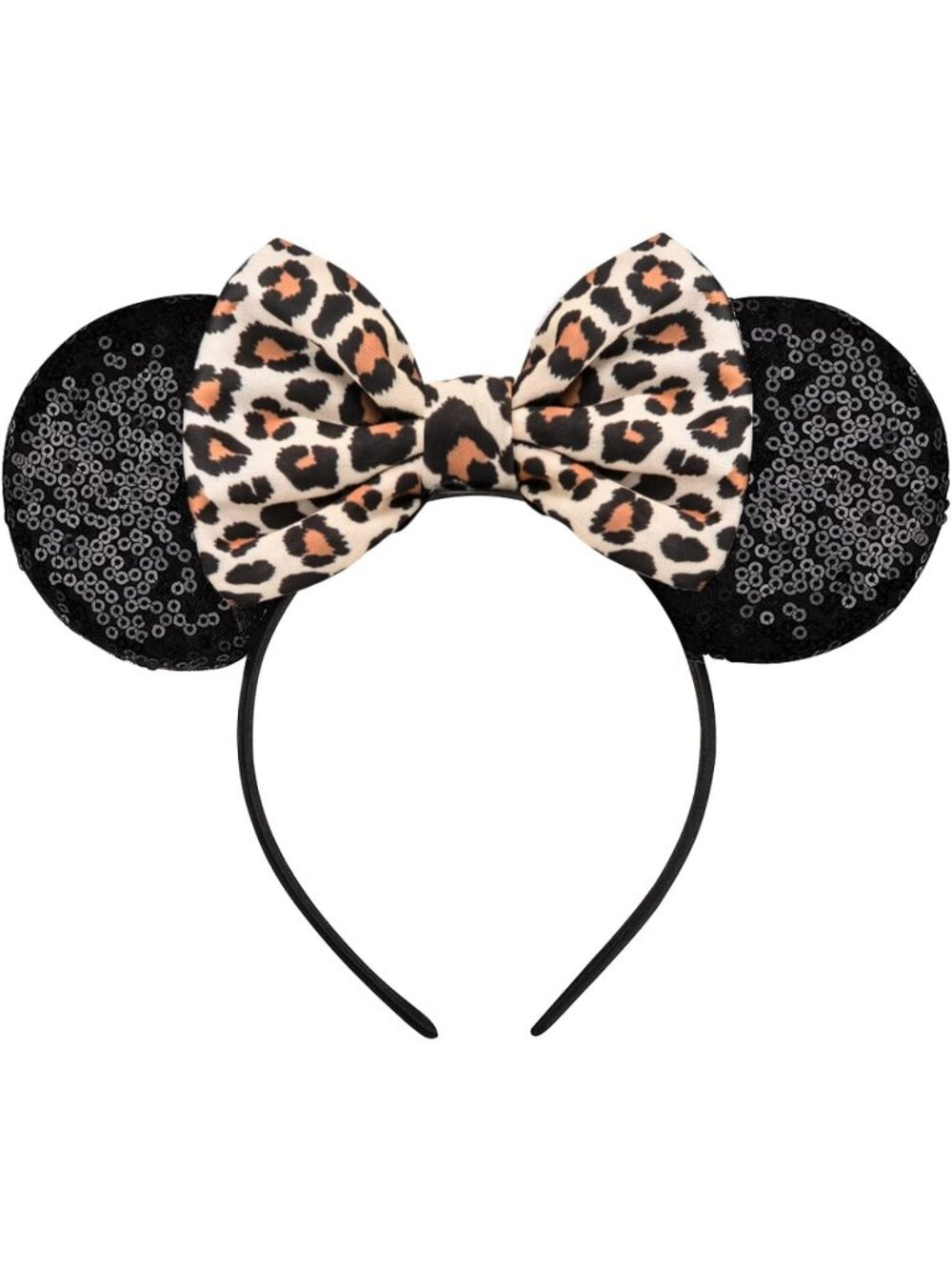 Women Baowen Sequin Handmade Mickey Mouse Headband 2 Pieces